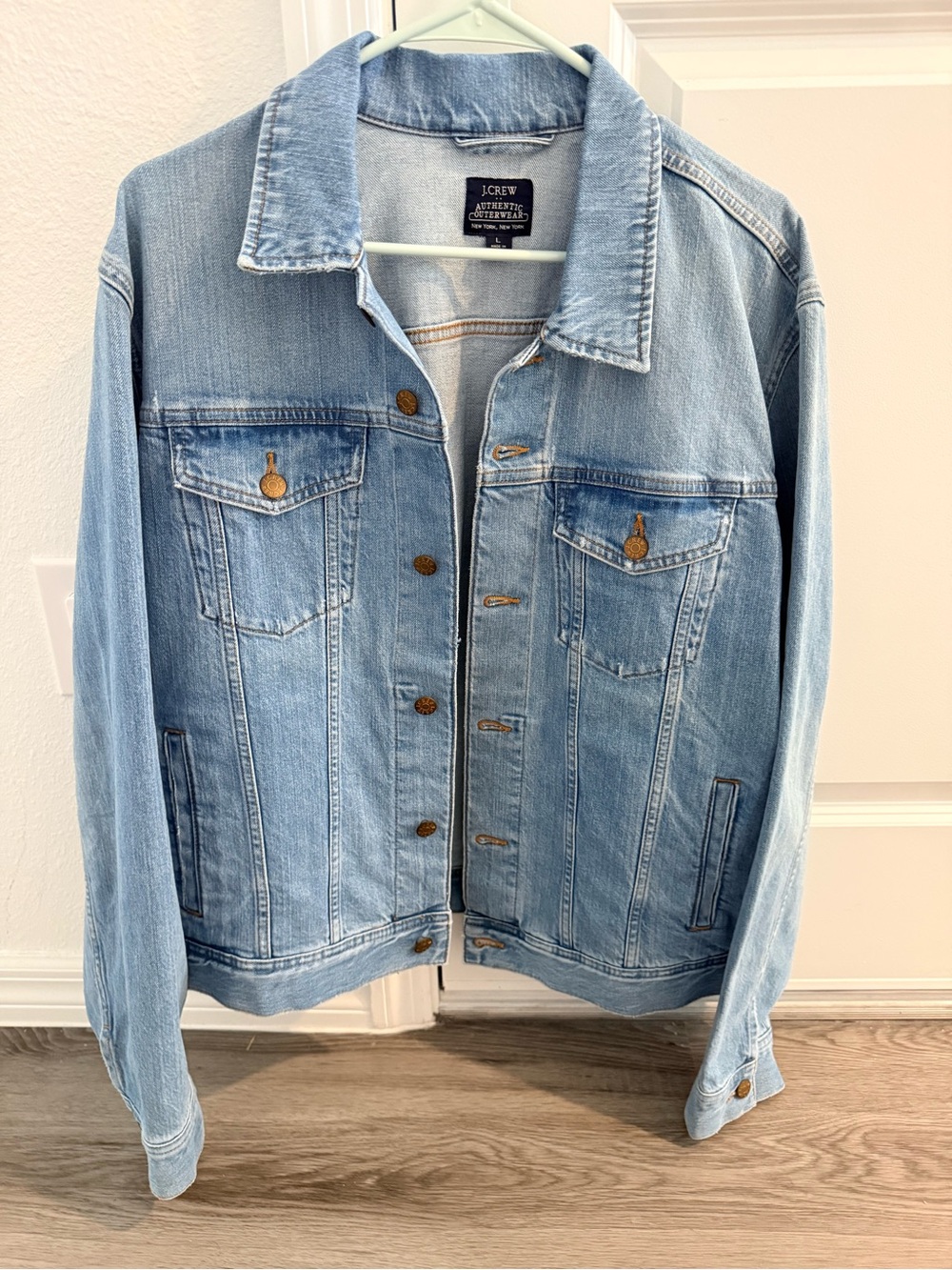 J. Crew Light Blue Denim Jacket